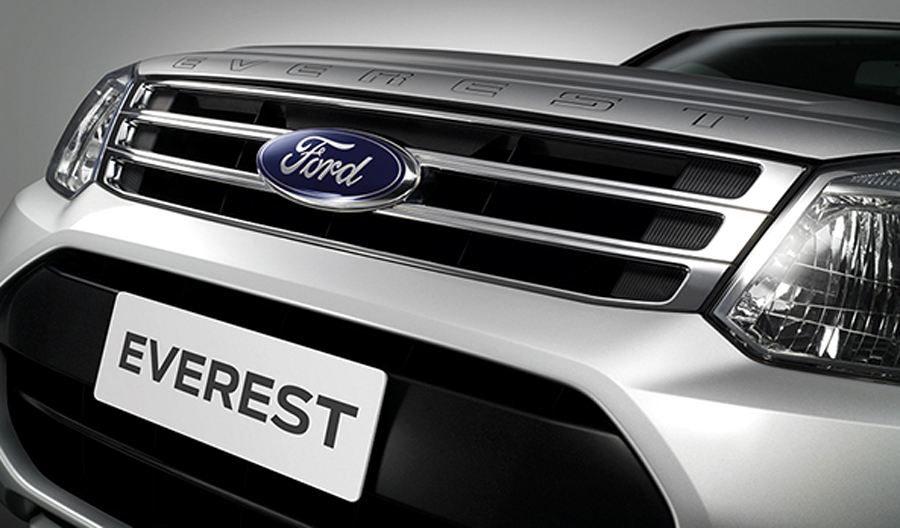 Ford, Ford Everest Facelift 2013 grill: Afrika Selatan Luncurkan Ford Everest Facelift 2013!