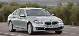 New BMW Seri 5 Facelift driving