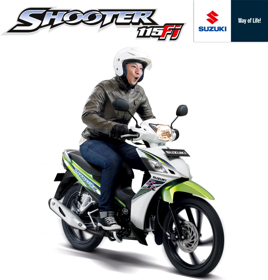 Motor Baru, Suzuki Shooter Ads: Harga Suzuki Shooter FI Mulai 11 Juta-an!