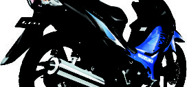 Suzuki Shooter FI biru