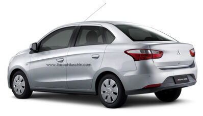 Mitsubishi Attrage : Mitsubishi Mirage Sedan Untuk Pasar Thailand Nih!