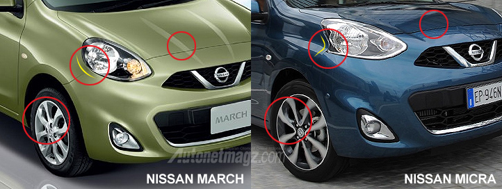 International, Nissan March facelift 2014: Nissan March Facelift Edisi Eropa Ternyata Berbeda