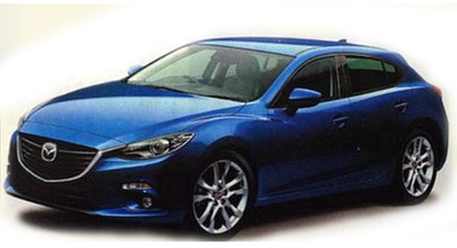 International, All New Mazda 3: Inikah Sosok The All New Mazda 3 2014?