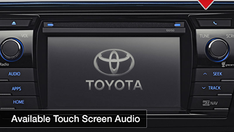 Berita, Head Unit touchscreen Toyota Corolla 2014: Toyota Corolla 2014 : Inilah foto-foto teaser The Next Toyota Corolla