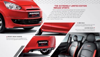 Malaysia Hadirkan Varian Mitsubishi Mirage Sports Malaysia Hadirkan Varian Mitsubishi Mirage Sports