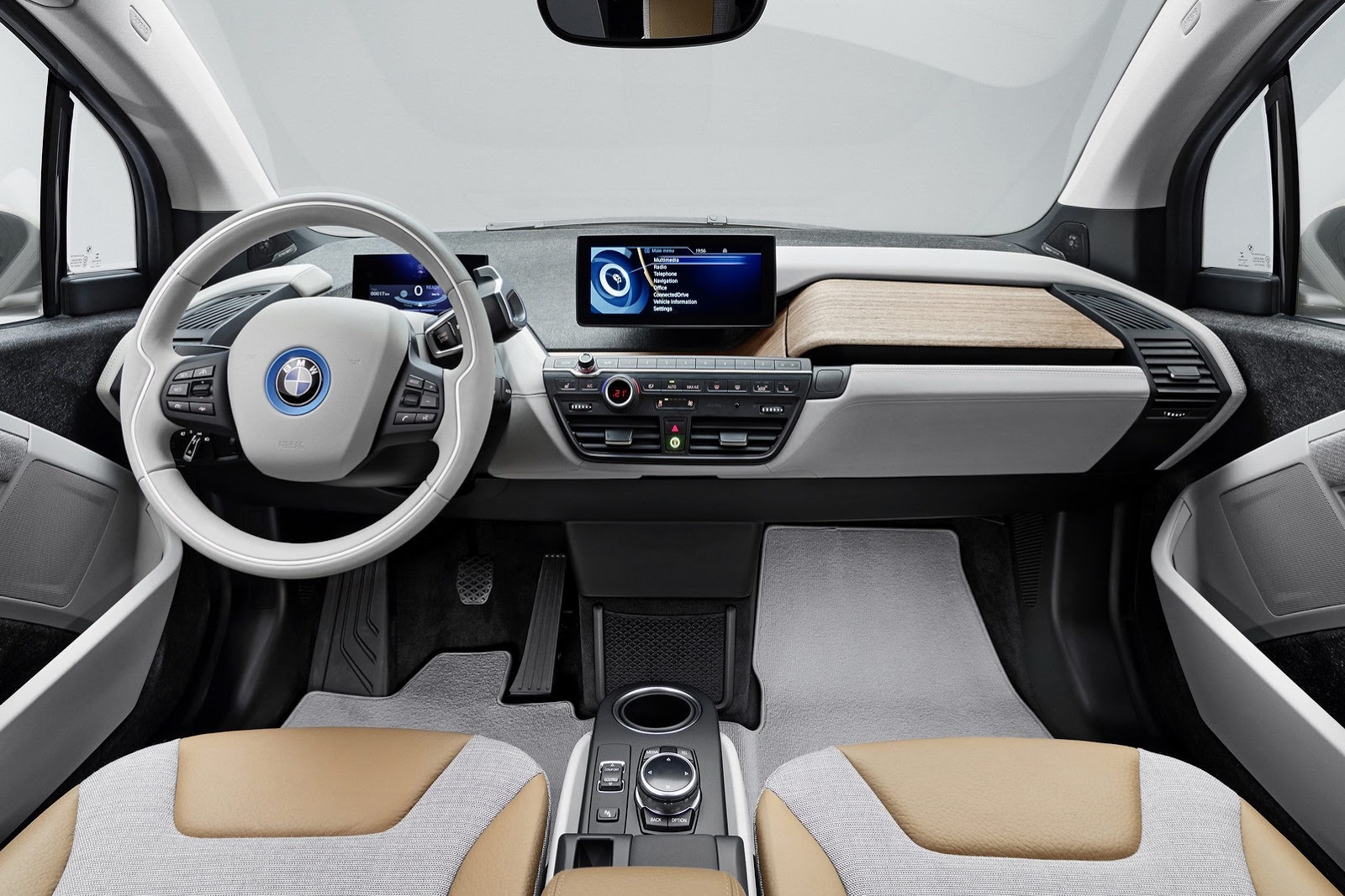 BMW, BMW i3 dashboard: Silahkan Download : Wallpaper High Resolution BMW i3