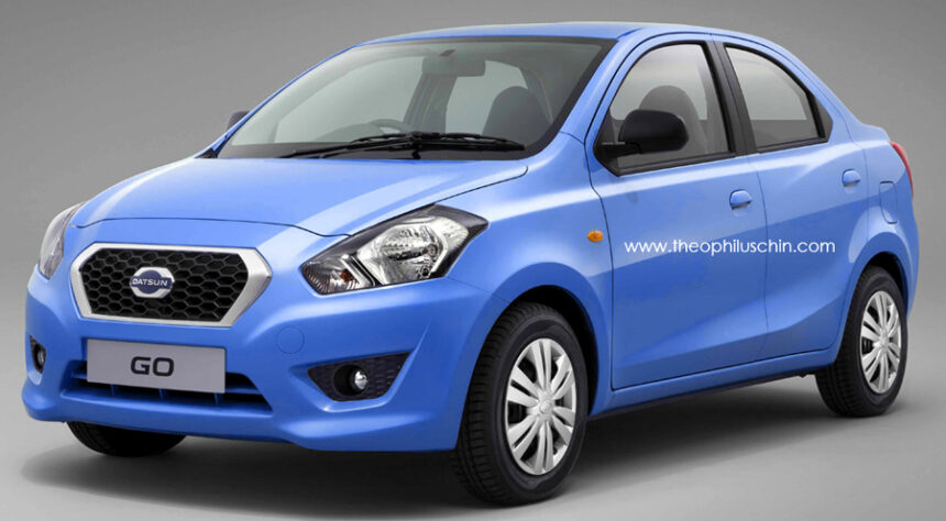 Ini Gambar Rekayasa Datsun GO Sedan! Ini Gambar Rekayasa Datsun GO Sedan!