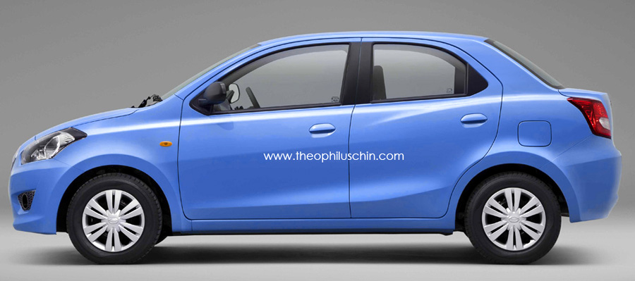 Datsun, Datsun GO Sedan Theopilus: Ini Gambar Rekayasa Datsun GO Sedan!