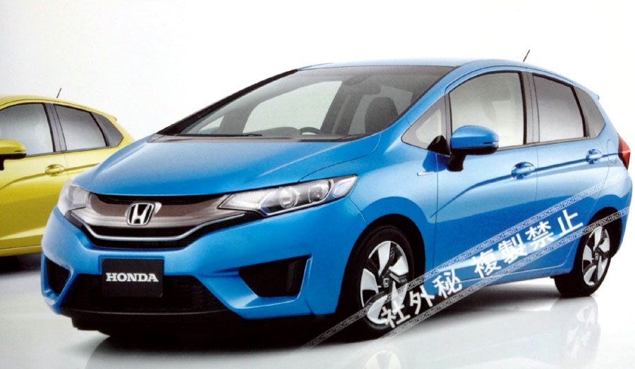 Honda, Honda Jazz 2014: Gambar Honda Jazz 2014 Bocor di Internet