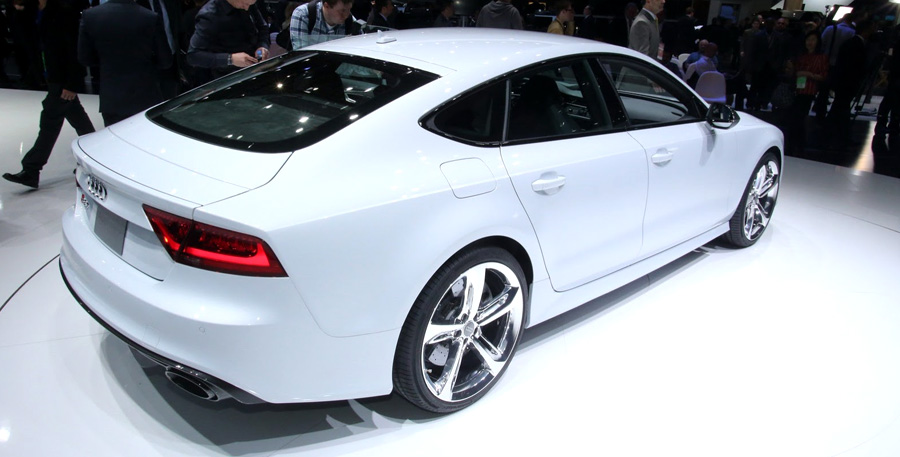 Audi, New Audi RS7 white: New Audi RS7 2014 Akan Segera Hadir