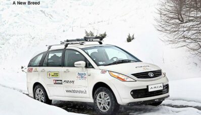 Spy Shot : TATA Aria Tertangkap Kamera sedang Diuji Coba di Jakarta