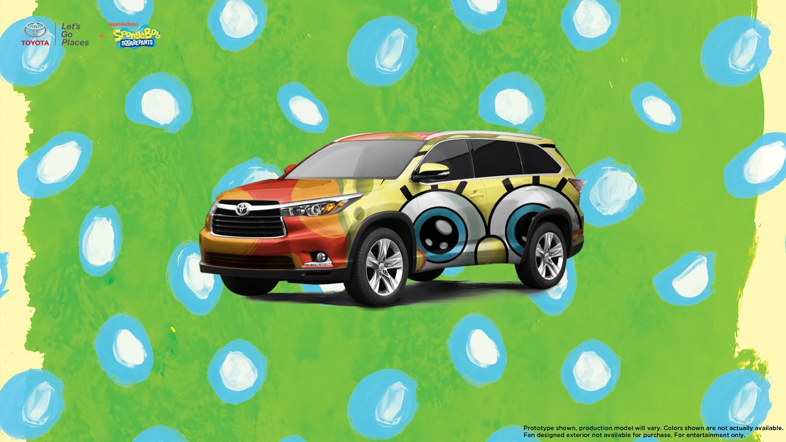 International, Toyota Highlander 2013: Download Yuk : Wallpaper Toyota Highlander Spongebob SquarePants