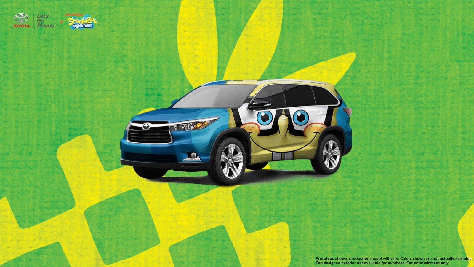 International, Toyota Highlander Bikin Bottom: Download Yuk : Wallpaper Toyota Highlander Spongebob SquarePants