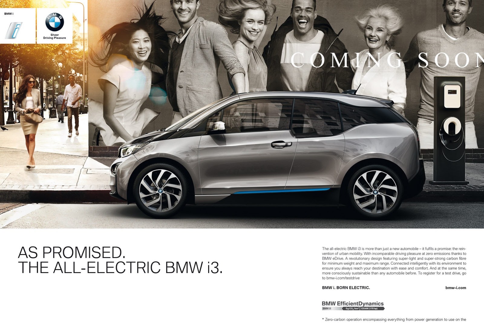 BMW, promo BMW i3: Silahkan Download : Wallpaper High Resolution BMW i3