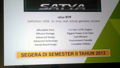 Honda Brio Satya Dibekali Mesin Lebih Besar 10 Ps Dari Nissan March!