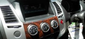panel audio head unit Mitsubishi Pajero Sport Exceed 2012
