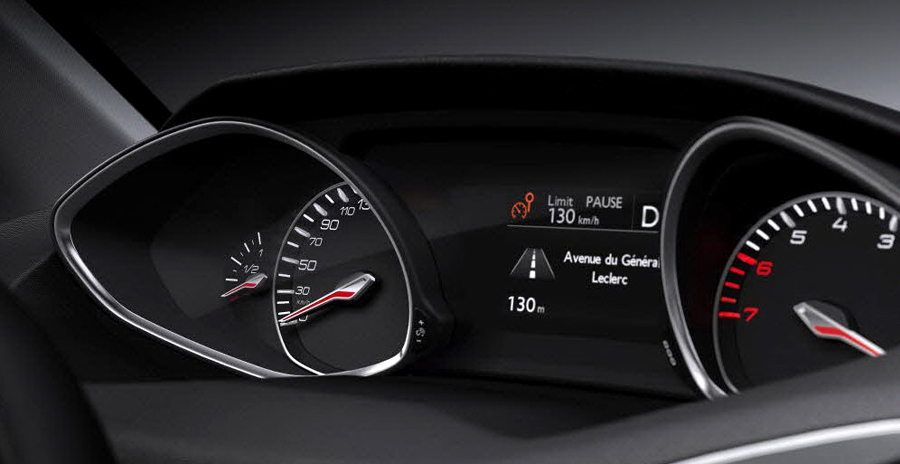Frankfurt Motor Show 2013, Peugeot 308 speedometer: 2014 Peugeot 308 : Lebih Simpel!