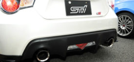 Subaru BRZ STi rear