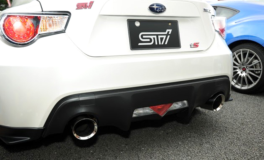 International, Subaru BRZ STi rear bumper: Subaru BRZ STi TS Concept : Tenaganya Nggak Nambah Bro!