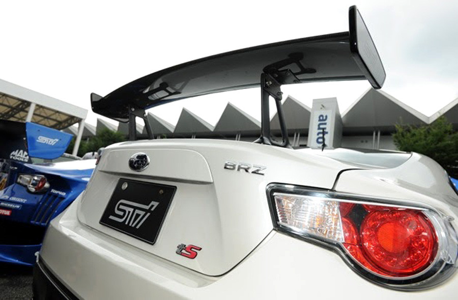 International, Subaru BRZ STi spoiler: Subaru BRZ STi TS Concept : Tenaganya Nggak Nambah Bro!