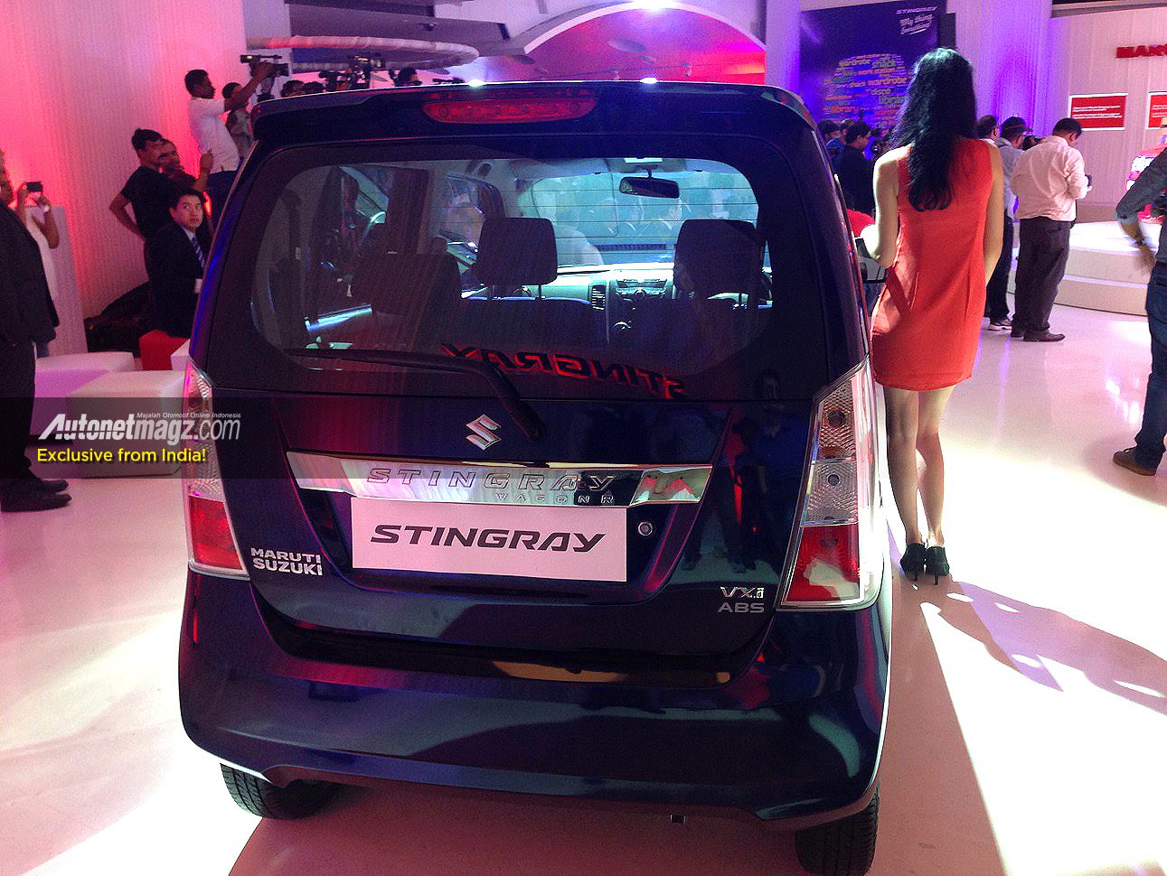 International, Suzuki Stingray belakang: Suzuki Stingray India Ternyata Sama Dengan Wagon R India