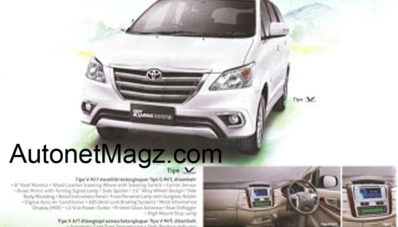 Brosur New Kijang Innova Facelift 2013 Bocor Lagi ...