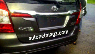 Ini Bentuk Belakang Toyota Kijang Innova Baru! Ini Bentuk Belakang Toyota Kijang Innova Baru!