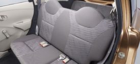 Datsun GO Plus rear seat