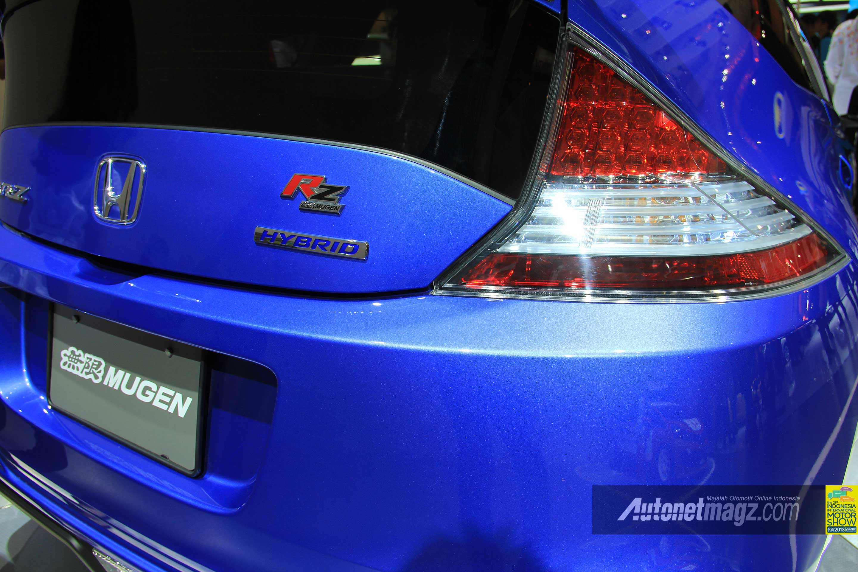 Honda, Honda CR-Z Mugen Sport Hybrid: Honda CR-Z Mugen Hadir di IIMS 2013
