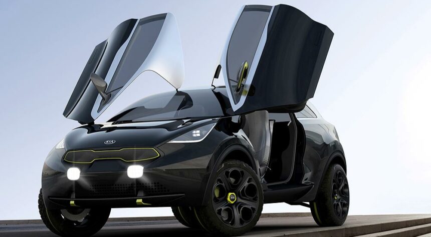 KIA Niro Sang Penantang Juke Yang Berdesain Futuristis KIA Niro Sang Penantang Juke Yang Berdesain Futuristis
