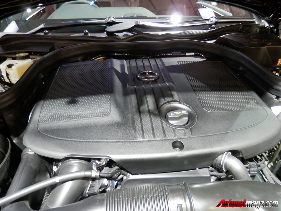 IIMS 2013, Mercedes Benz E-Class 2014 engine: Mercedes-Benz E-Class 2014 Facelift Diluncurkan di IIMS 2013