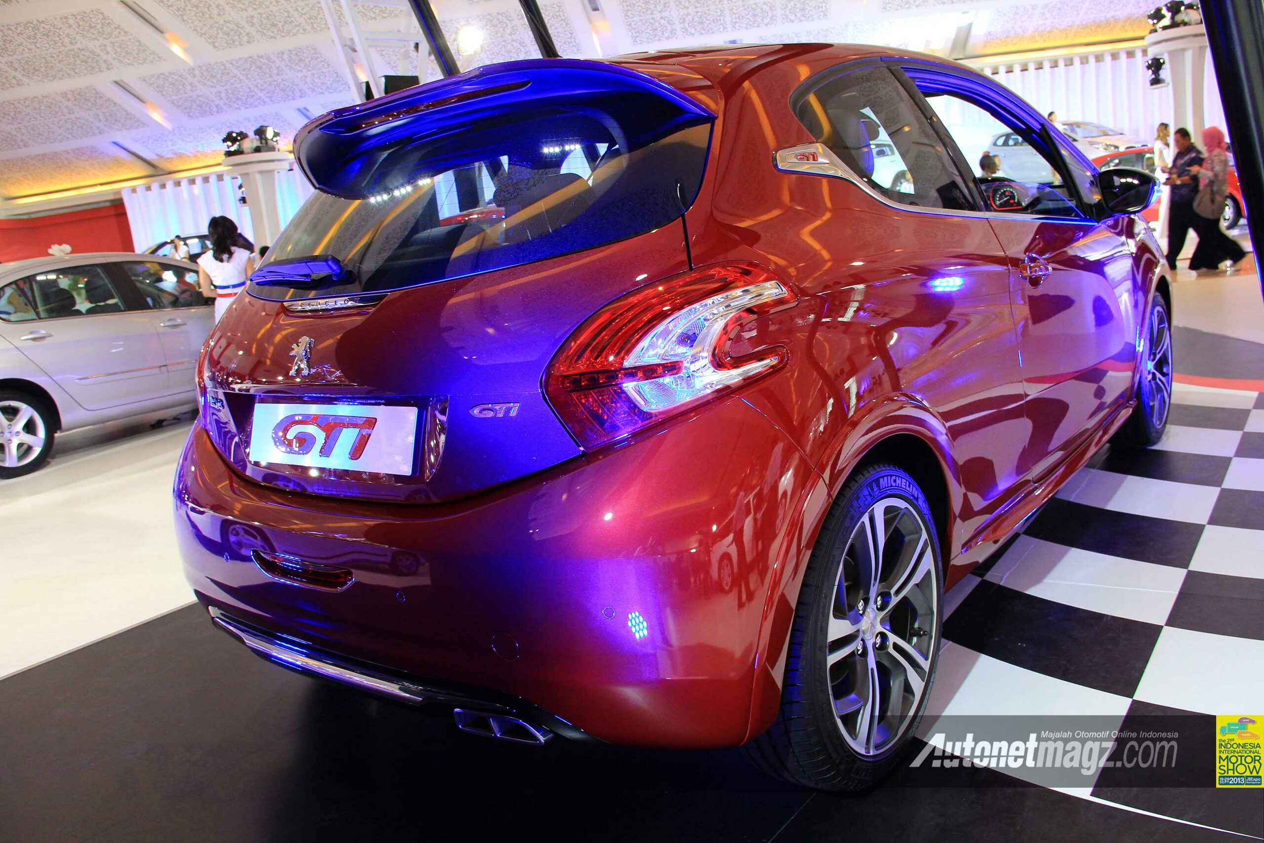 IIMS 2013, Peugeot 208 GTi rear view: Peugeot 208 GTi Hadir di IIMS 2013