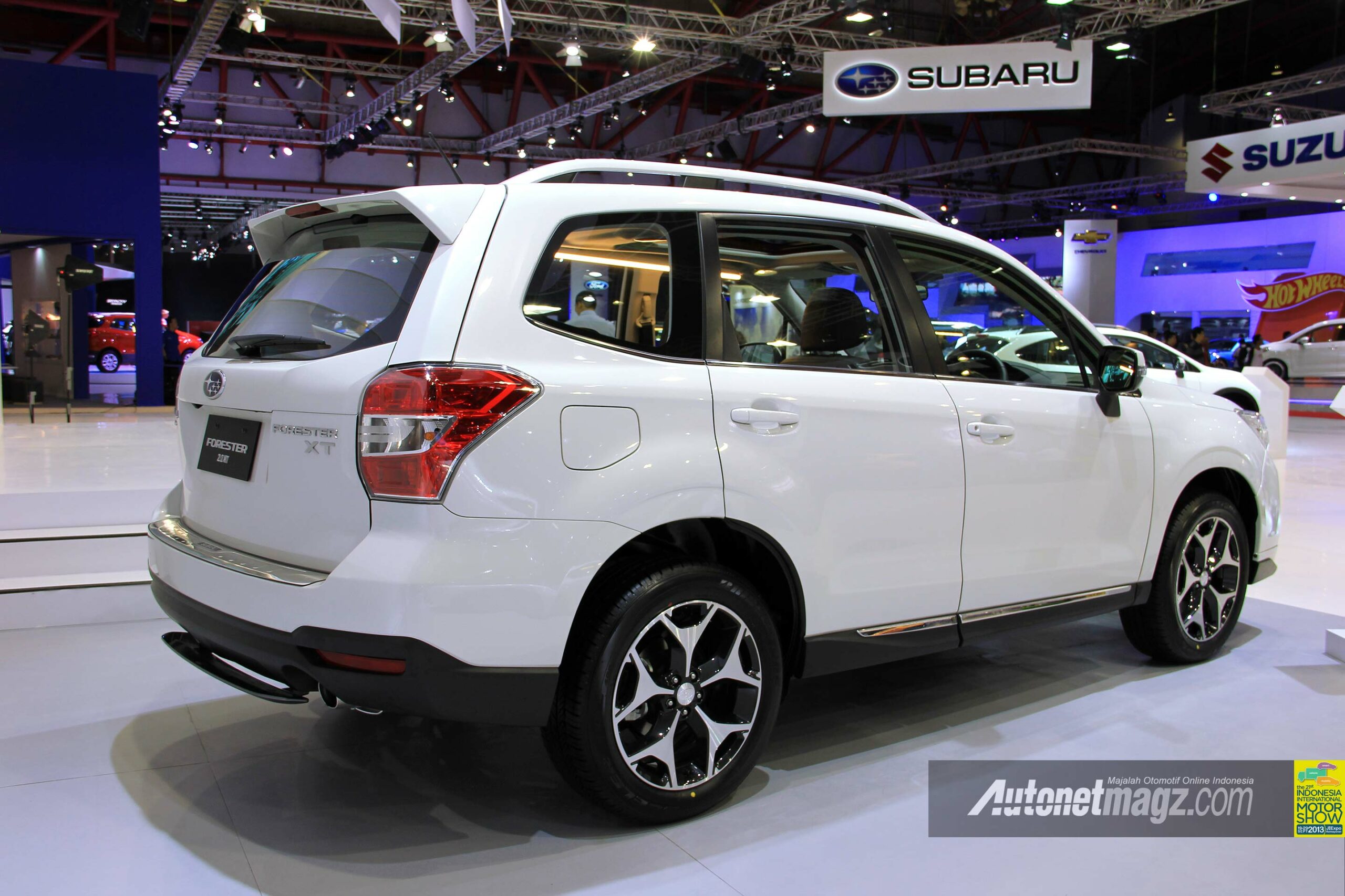 IIMS 2013, All-new Subaru Forester 2.0XT tampak belakang: Subaru All-New Forester Diluncurkan Di IIMS 2013