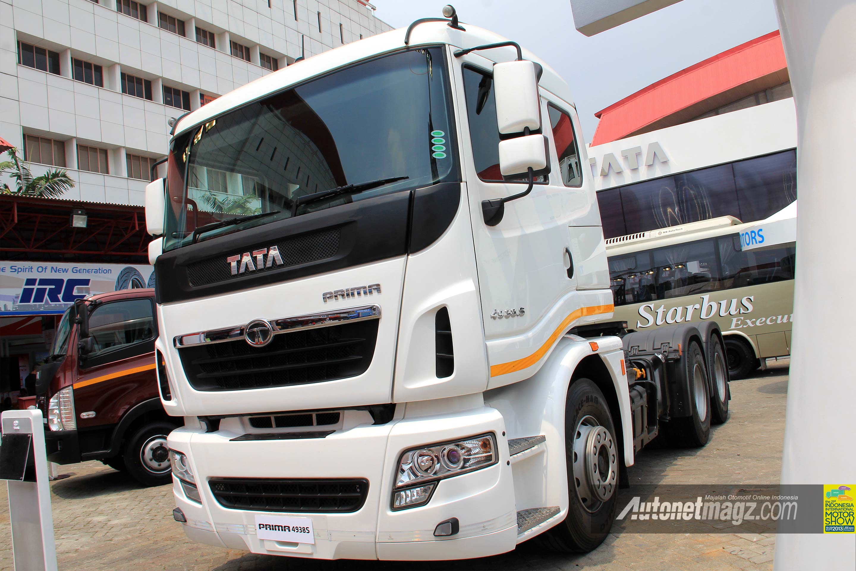 IIMS 2013, Truk TATA Prima 4938S: Hampir Seluruh Mobil Tata Motor Yang Tampil di IIMS Bermesin Diesel