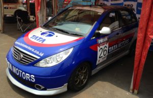 Tata Vista Turun di Gymkhana Race War IIMS 2013