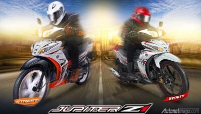 2 Pilihan Gaya Pada Warna dan Striping Baru Yamaha New Jupiter Z1 2 Pilihan Gaya Pada Warna dan Striping Baru Yamaha New Jupiter Z1