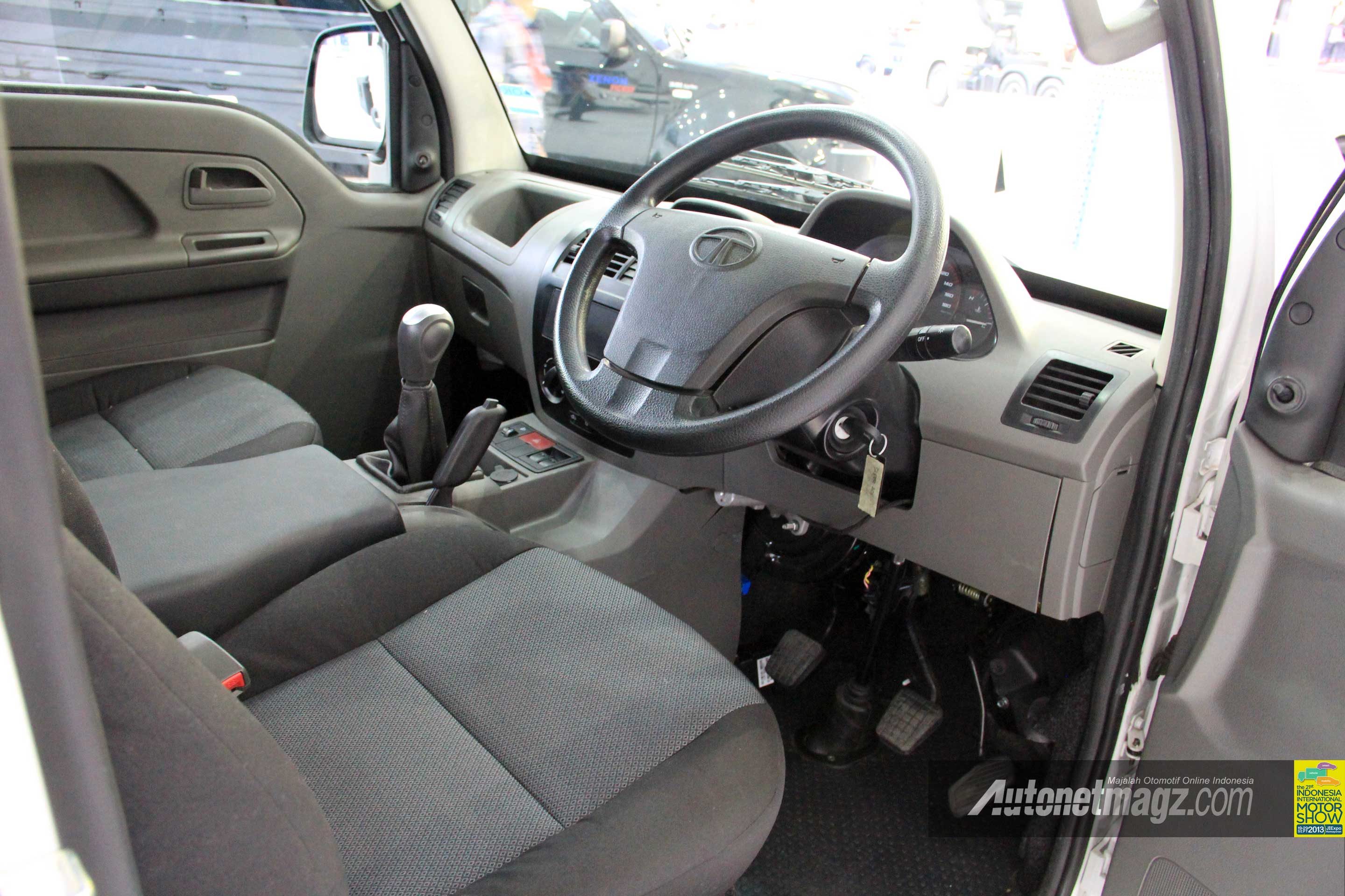 IIMS 2013, interior TATA Super Ace: TATA Super Ace Disiapkan Untuk Mobil Niaga dan Angkot
