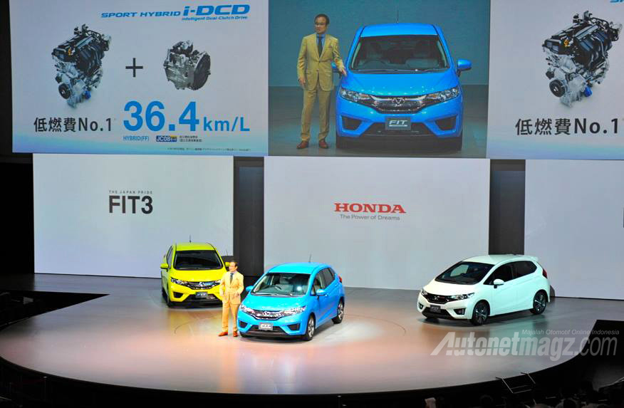 Honda, launching Honda Jazz baru 2014: Honda Jazz 2014 Akhirnya Diluncurkan