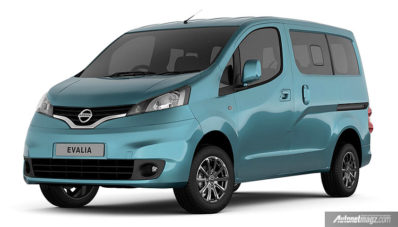 Nissan Evalia Facelift Diluncurkan di India Nissan Evalia Facelift Diluncurkan di India