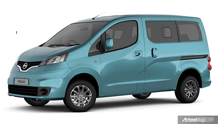 International, 2014 Nissan Evalia minor change: Nissan Evalia Facelift Diluncurkan di India