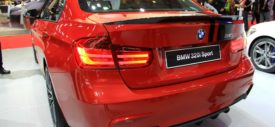 Carbon fibre on BMW 320i Sport