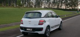 Chevrolet Agile 2014 rear seat