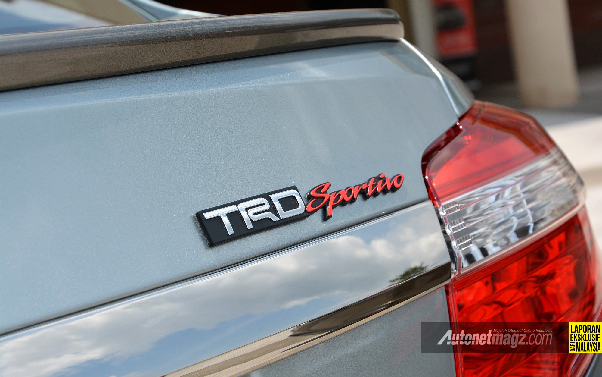 Toyota, Emblem TRD Sportivo pada New Vios TRD: Toyota Vios TRD Sportivo Malah Brojol di Malaysia