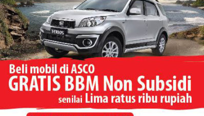 Beli Mobil di ASCO, Gratis BBM Non Subsidi Beli Mobil di ASCO, Gratis BBM Non Subsidi
