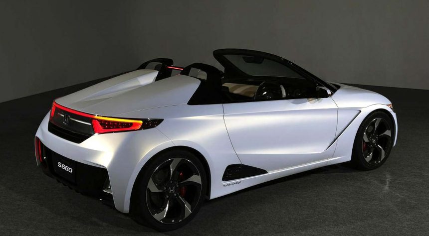 Honda Beat Terlahir Kembali Lewat Honda S660 Concept Honda Beat Terlahir Kembali Lewat Honda S660 Concept