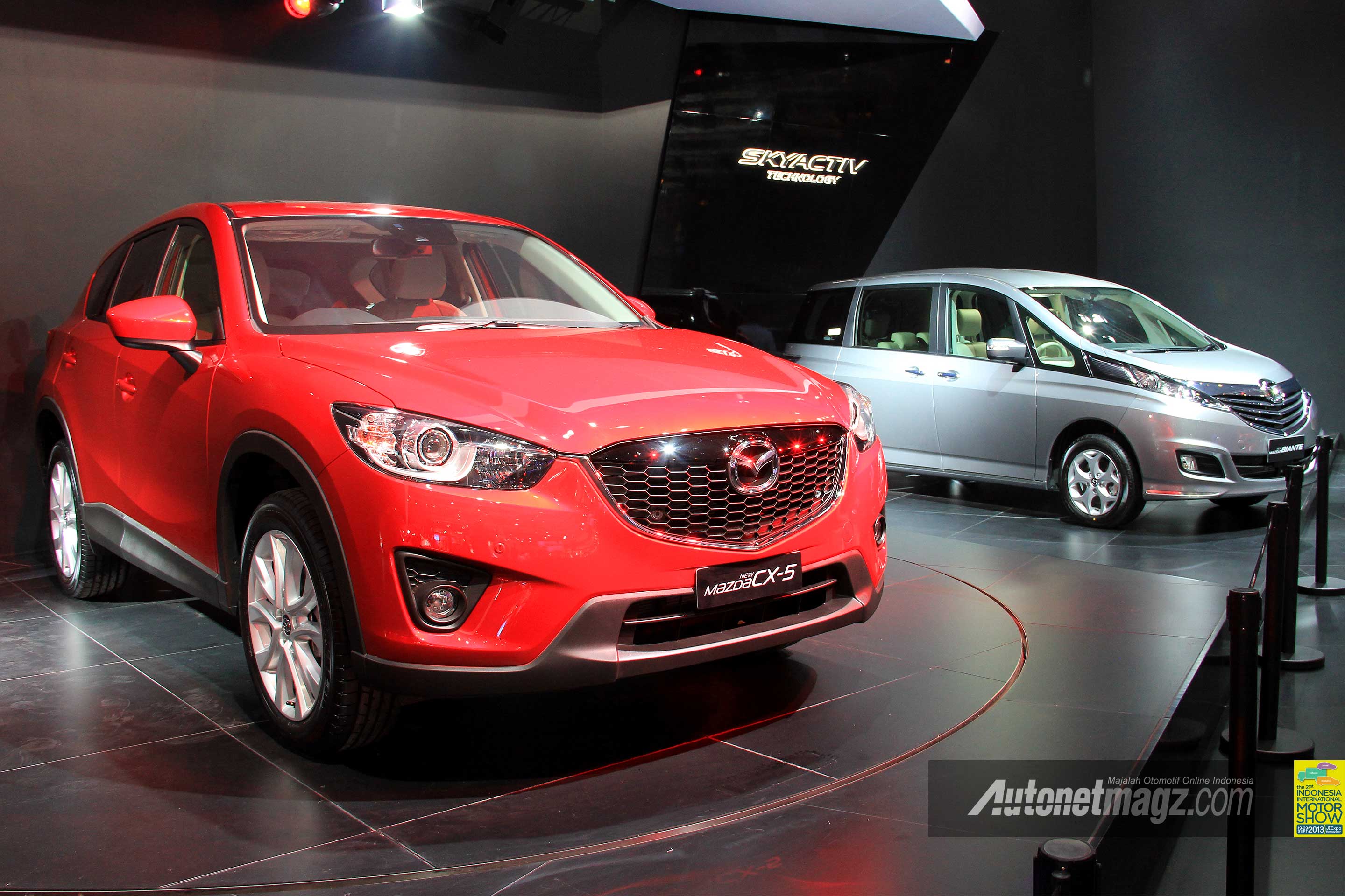 IIMS 2013, Mazda CX-5 dan Mazda Biante SkyActiv: Hampir Seribu Mazda CX-5 Terjual Selama IIMS 2013