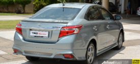 Toyota All-New Vios TRD Sportivo tampak belakang