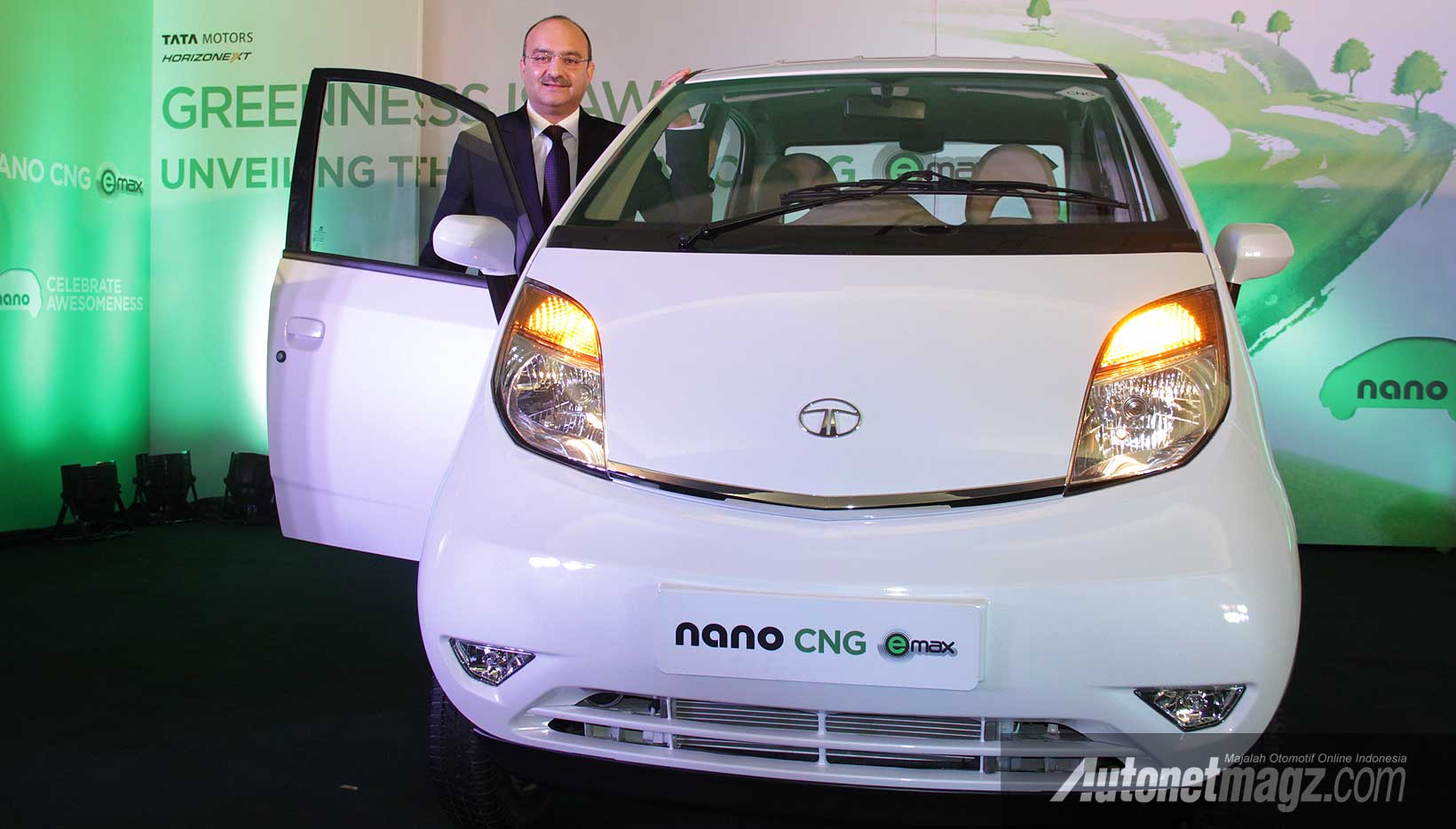 International, Tata Nano eMax 2013: Tata Nano eMax Berbahan Bakar CNG