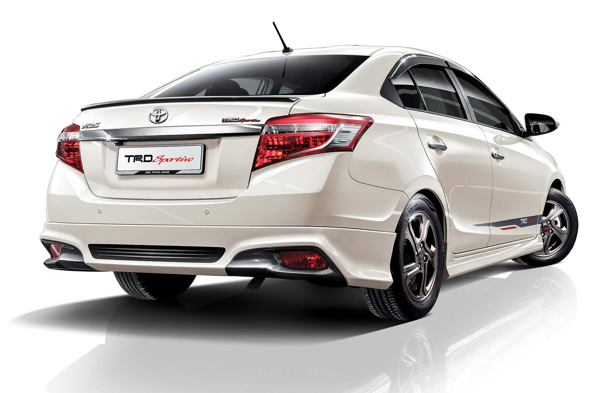 Toyota, Toyota All-New Vios TRD Sportivo tampak belakang: Toyota Vios TRD Sportivo Malah Brojol di Malaysia