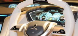 Interior futuristis Mitsubishi Concept GC-PHEV